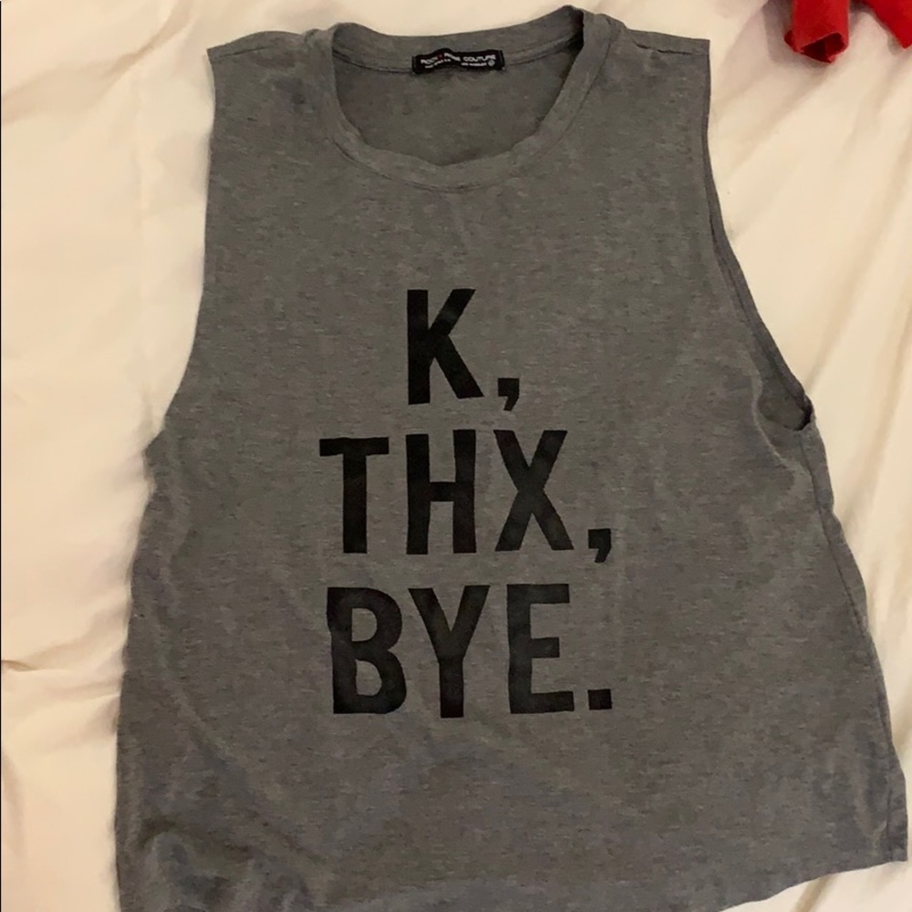 Workout shirt